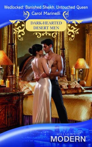 Cover of Wedlocked: Banished Sheikh, Untouched Queen