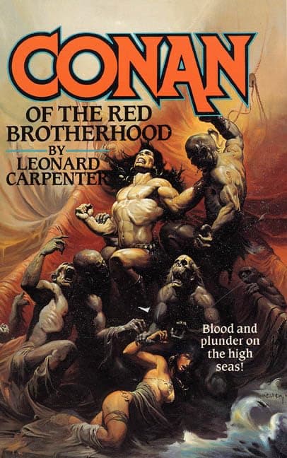 Cover of Conan of the Red Brotherhood (By: Leonard Carpenter)