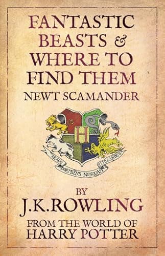Cover of Fantastic Beasts and Where to Find Them (As: Newt Scamander)