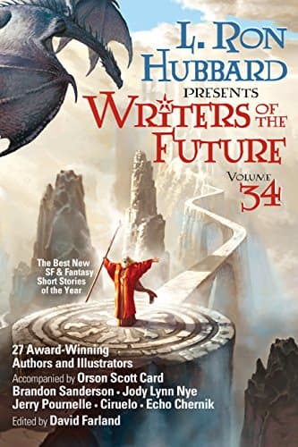 Cover of L. Ron Hubbard Presents Writers of the Future 34