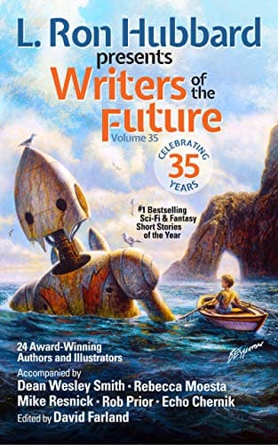 Cover of L. Ron Hubbard Presents Writers of the Future 35