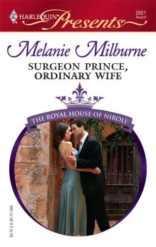 Cover of Surgeon Prince, Ordinary Wife (By: Melanie Milburne)