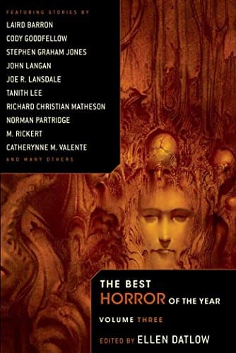 Cover of The Best Horror of the Year: Volume Three