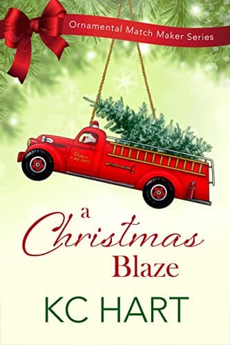Cover of A Christmas Blaze (By: K.C. Hart)