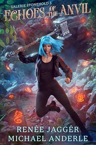 Cover of Echoes of the Anvil (With: Renée Jaggér)