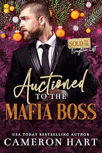 Cover of Auctioned to the Mafia Boss (By: Cameron Hart)